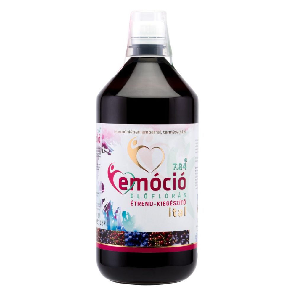 Emóció 7.84 - Élőflórás, magas antioxidáns tartalmú étrend-kiegészítő ital