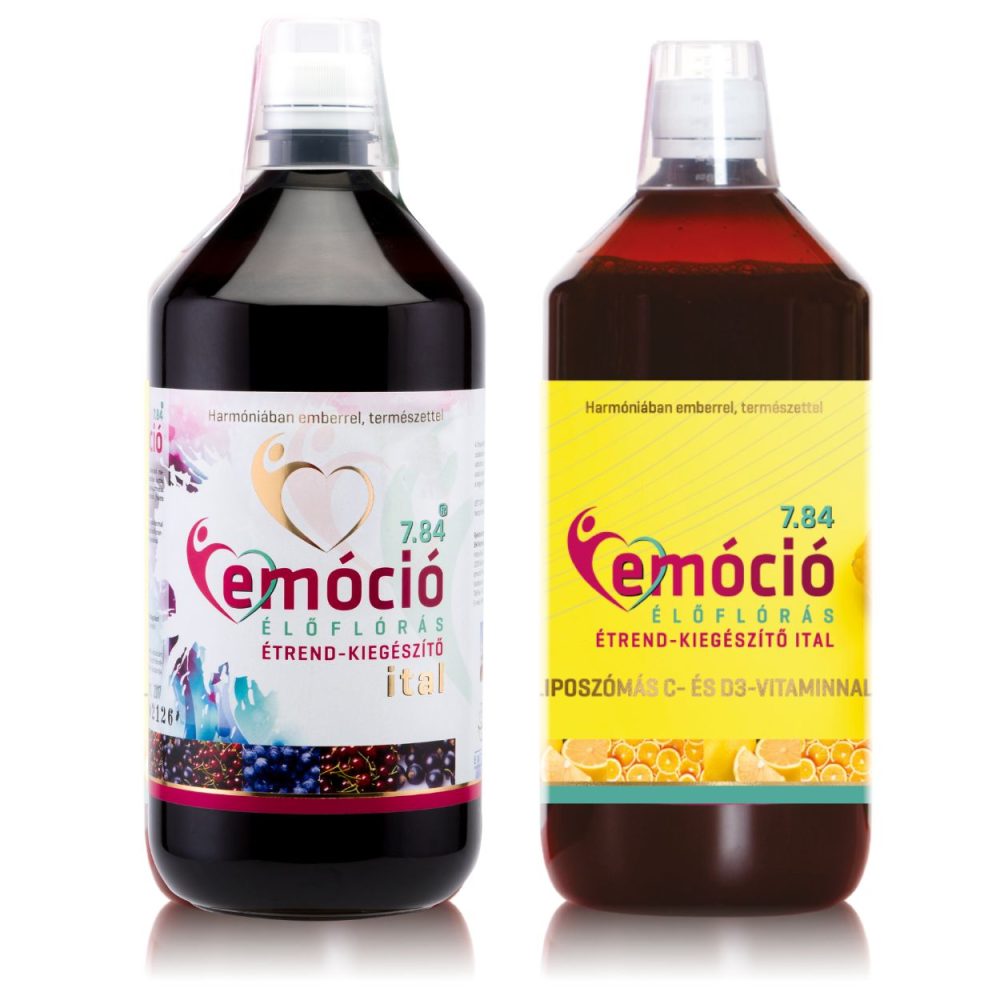 Emóció + Emóció Lipószomás C- és D-vitaminnal