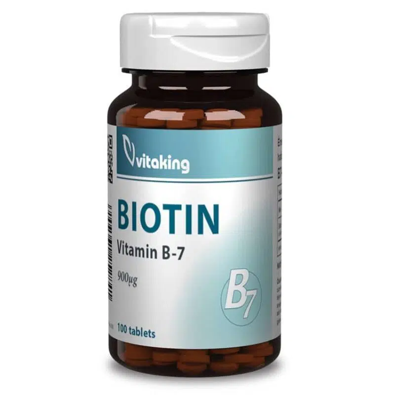 Vitaking Biotin 900mcg tabletta – 100db