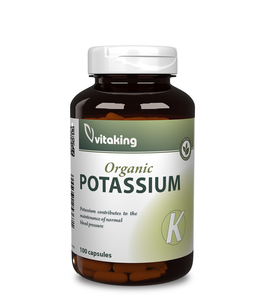 Vitaking Szerves Kálium 99mg 100x